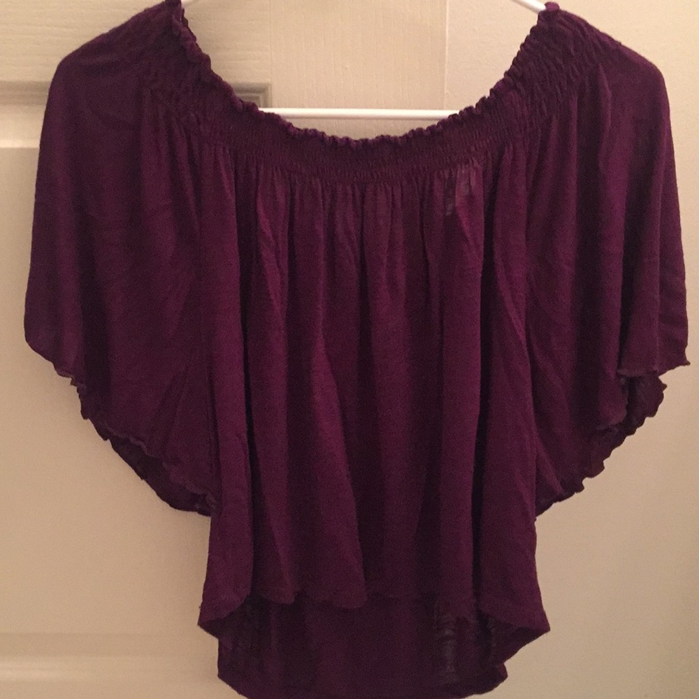 Off the shoulder shirt